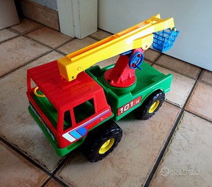 Giocattolo camion co.ma gru made in Italy vintage