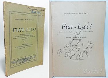 FIAT-LUX! PROPOSTO DOTT. CESARE TRAGELLA 1932