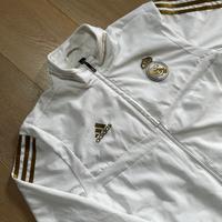 Real Madrid Adidas Bianco Oro Tuta Calcio