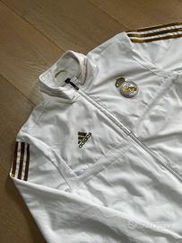 Real Madrid Adidas Bianco Oro Tuta Calcio