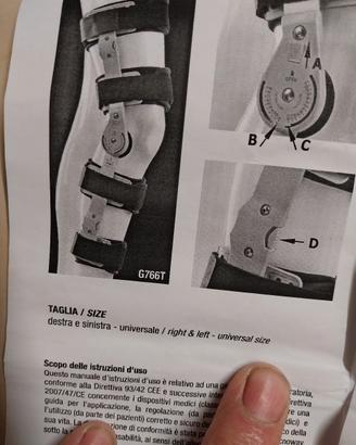 tutore per ginocchia