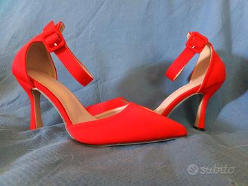 scarpe da donna rosse
