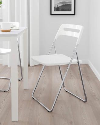 sedia pieghevole ikea nisse 25 cadauna