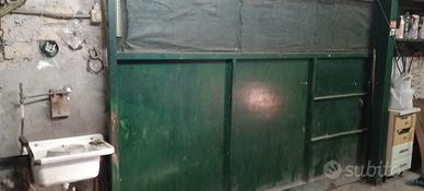 Cancello scorrevole in ferro verniciato_3mm spesso