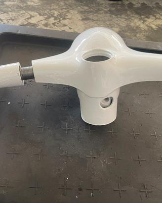 Sterzo vespa faro tondo