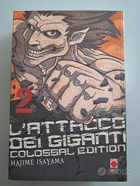Manga L' Attacco dei Giganti Colossal Edition 2.