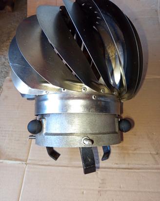 Cima rotante per camino