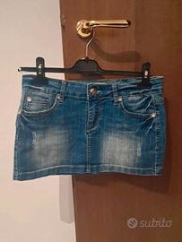 Minigonna di jeans Miss Sexy – Vintage Y2K – Tagli