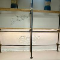 Titolo: Mobile Appendiabiti / Scaffale Stile indus