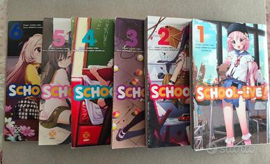School-Live! Manga 1-6 - Serie completa 