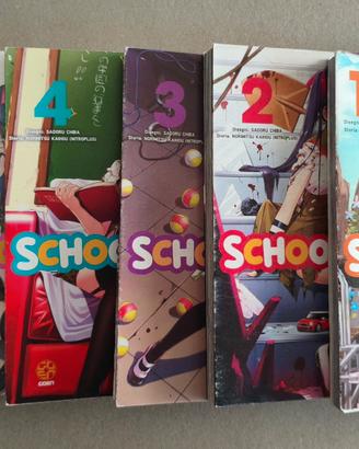 School-Live! Manga 1-6 - Serie completa 