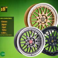Cerchi in Lega 18" Jaguar, Volvo e altri