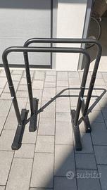 Parallette freestanding dip bar calisthenics home