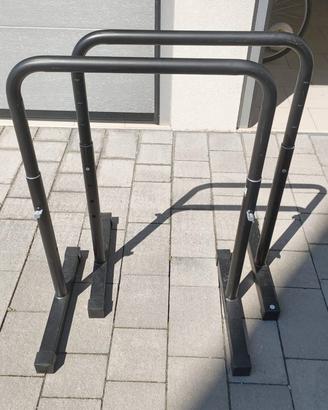 Parallette freestanding dip bar calisthenics home