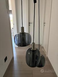 Lampadario a sospensione con 3 luci