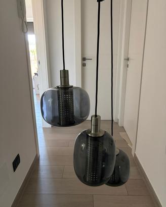 Lampadario a sospensione con 3 luci