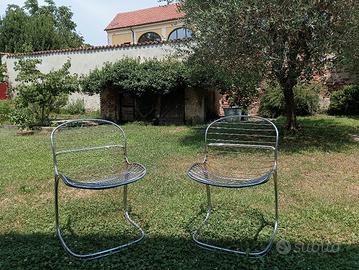 coppia di sedie Sabrina di Gastone Rinaldi 