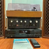 Stereo vintage vinili e CD, SANSUI-GARRARD-PHILIPS