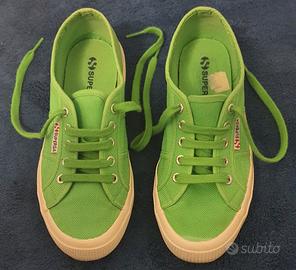 Superga verde outlet acqua