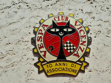 vespa club Vicenza placca metallica 1959 originale