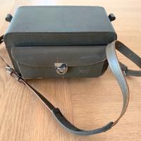 LEICA borsa rigida tracolla vintage Leitz original