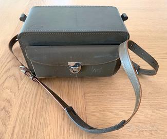 LEICA borsa rigida tracolla vintage Leitz original