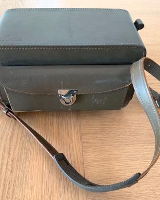 LEICA borsa rigida tracolla vintage Leitz original