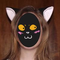 passata capelli cerchietto metallo orecchie gatto