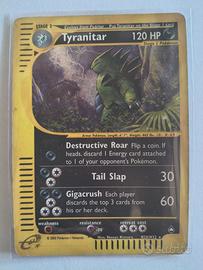 Tyranitar Aquapolis Holo H28/H32 – Vintage Pokémon
