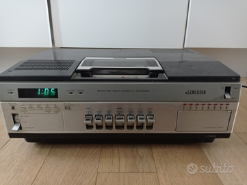 Emerson betamax video cassette recorder