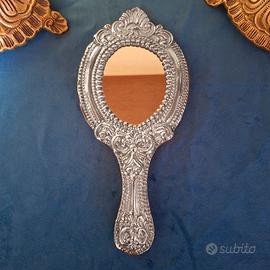 Specchietto da trucco Argento 925 Perù anni 60