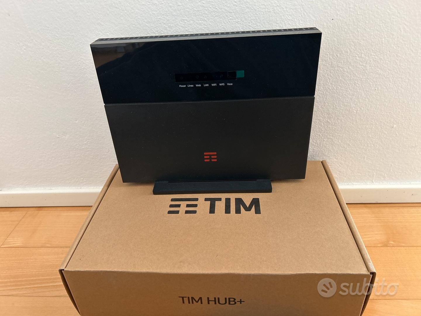 Modem router TIM HUB+ wifi 6 adsl/fibra - Informatica In vendita a Treviso