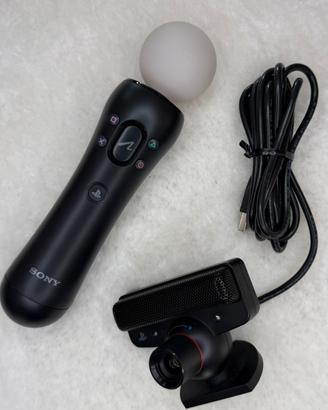 Play Station Move PS3 + Play Station Eye Camera