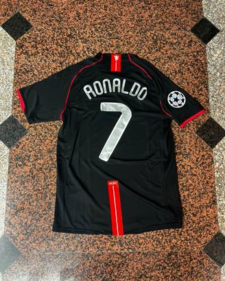 maglia ronaldo manchester united nera