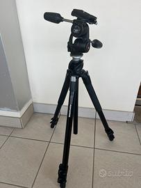 Manfrotto 055 X PROB + testa 808RC4