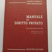 Manuale di diritto privato A. Torrente P. Schlesin