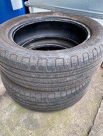 2 pneumatici 205 55 17 quasi nuovi