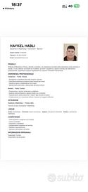 Lavoro per studente