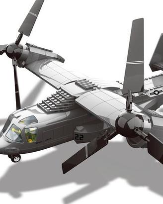 Set mattoncini Aeroplano V-22 Osprey