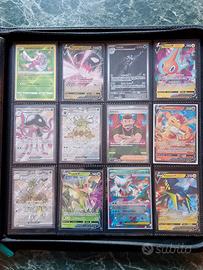 pokemon lotto 12 carte lucente v ex full art