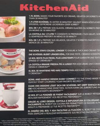 Gelatiera KichenAid