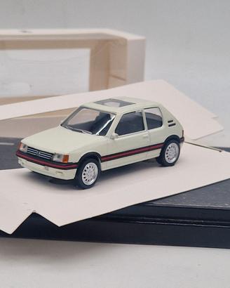 PEUGEOT 205 GTi 1.6 - Colore Bianco - Norev - 1/43