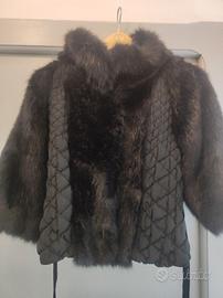 giacca finta pelliccia