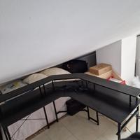 Scrivania a L per studio & cameretta.