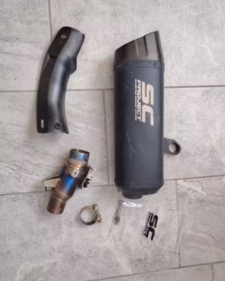 Sc Project Honda Africa Twin CRF1100 nero opaco 20