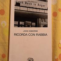 Libro: "Ricorda con rabbia" di John Osborne