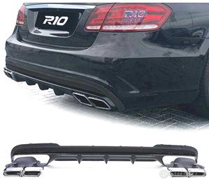 DIFFUSORE MERCEDES CLASSE E W212 SEDAN 13-16 LOOK 