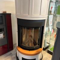 STUFA A LEGNA PIAZZETTA NUOVA C UNO BIANCA