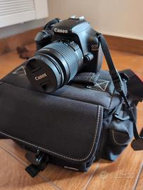 Canon EOS 1100D Reflex + obiettivo 