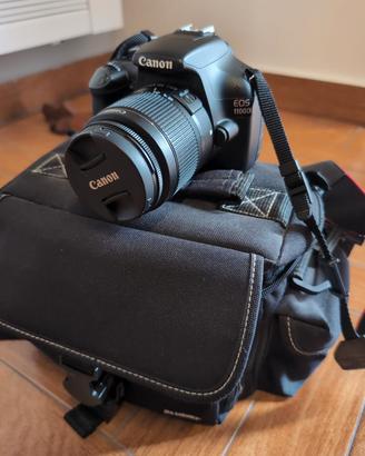 Canon EOS 1100D Reflex + obiettivo 